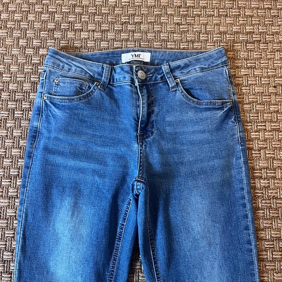 YMI High Rise Light Wash Bootcut Jeans - Picture 3 of 7